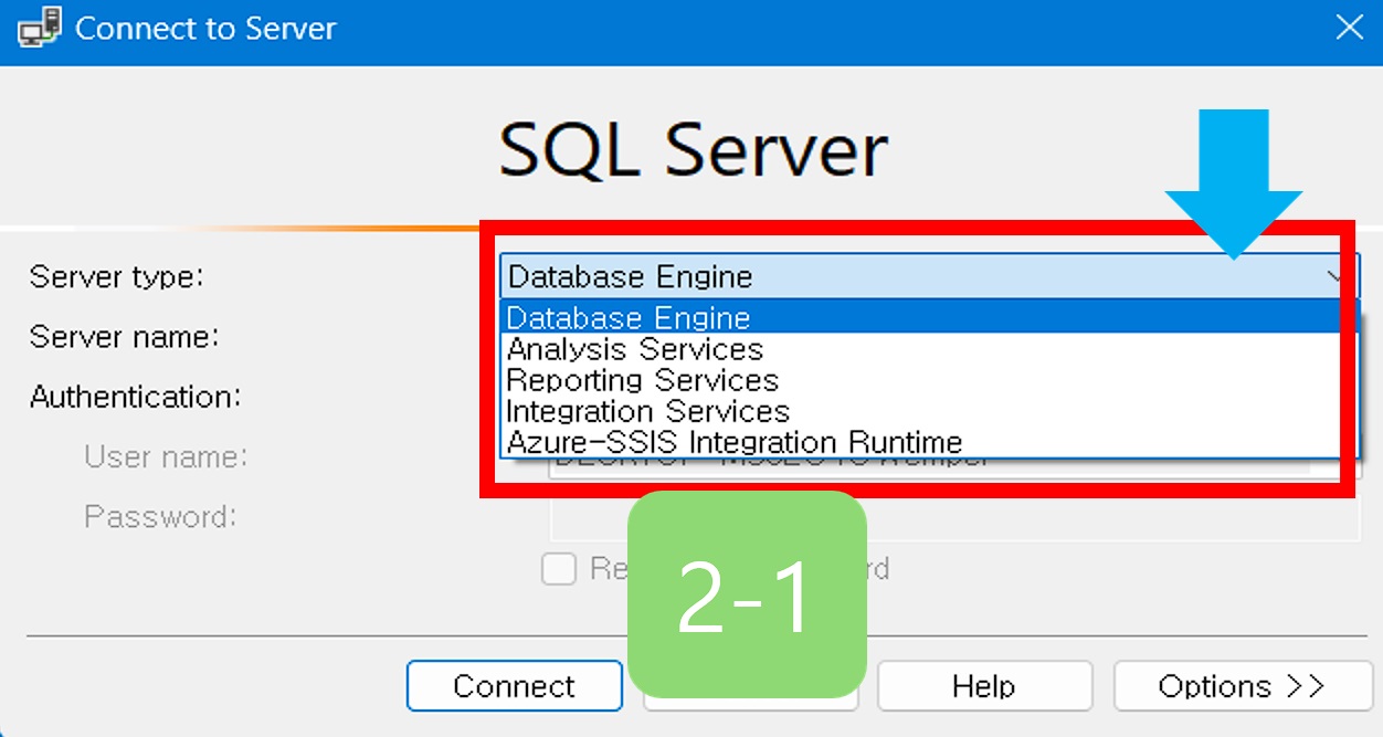 Choose Database Engine.